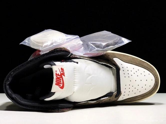 Bmlin shoes OG Retro High CD4487 Scott 1 'Mocha' 100 - Jordan Air Travis x 0811